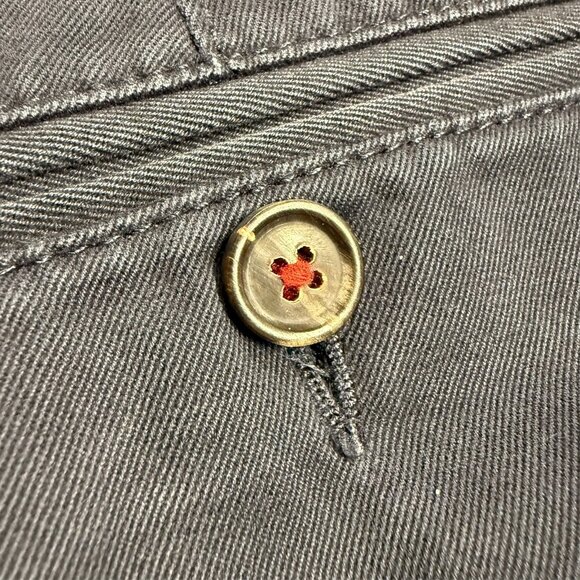 Carolina Herrera Navy Blue Chinos Mens Cotton Twill Pants 34x31 - Picture 9 of 9